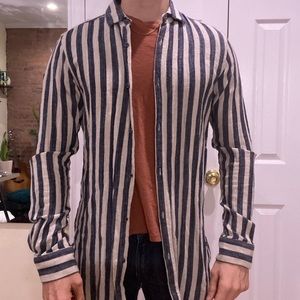 Scotch and Soda long line button down